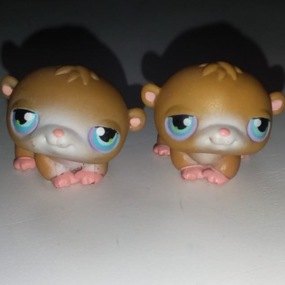 Authentic LPS Tan Hamsters